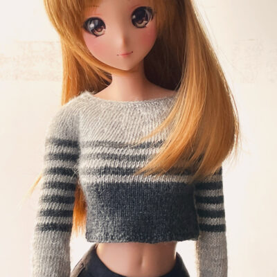 Jersey tejido para SmartDoll en alpaca y sin costuras