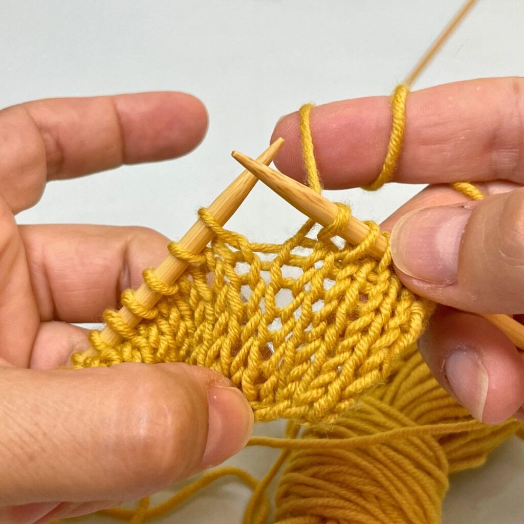 Recuperar puntos escapados cuando aprendes a tejer