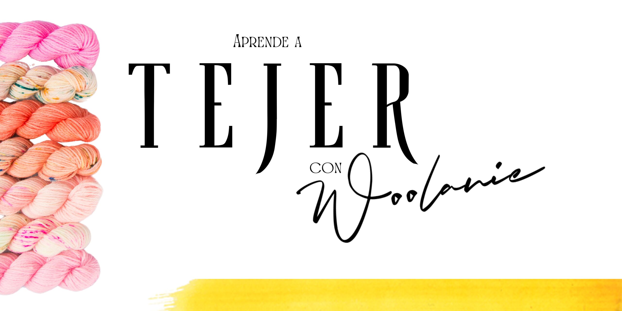 Banner curso gratuito aprende a tejer desde cero