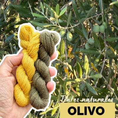 Carátula tinte natural con olivo