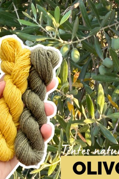 Carátula tinte natural con olivo