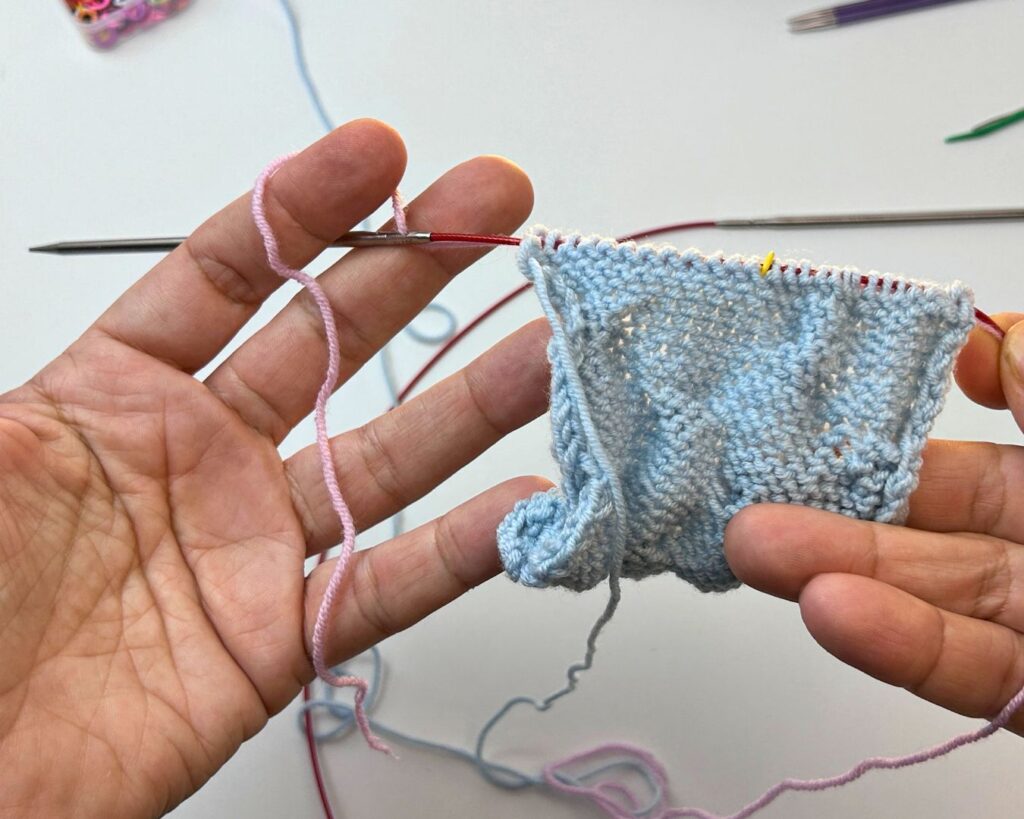 Línea de vida colocada en su sitio tras finalizar la vuelta