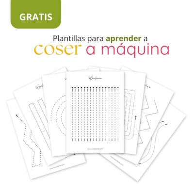 Descarga plantillas gratuitas para aprender a coser a máquina