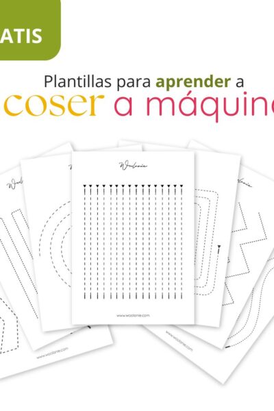 Descarga plantillas gratuitas para aprender a coser a máquina