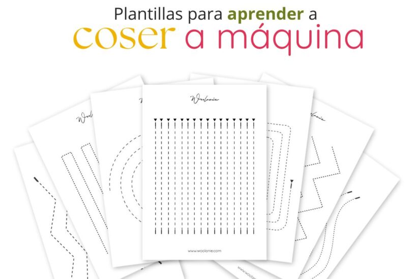 Descarga plantillas gratuitas para aprender a coser a máquina